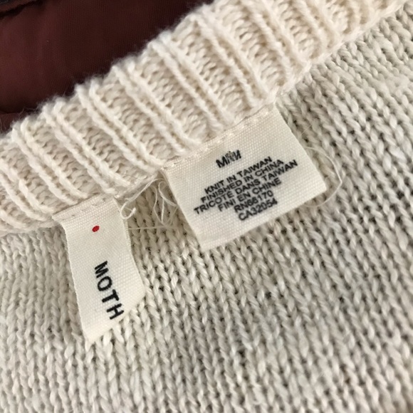 Anthropologie Moth Pullover  Knit Sweater - Picture 4 of 4